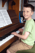 Piano Lessons Student